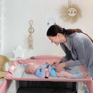 XMSJ 5-in-1 Multifunctional Crib – Comfort, Safety, and Versatility for Your Baby