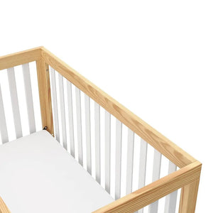 Beckett 3-in-1 Convertible Crib – GREENGUARD Gold Certified, Converts from Crib to Toddler Bed, Fits Standard Full-Size Mattress by OEING