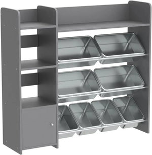 STURDIS Toy Storage Organizer with Bookshelf