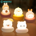 "Enchanting Animal Night Light: Cozy Glow for Sweet Dreams"