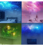 Galactic Dream: Astronaut Star Projector Night Light by XMSJ