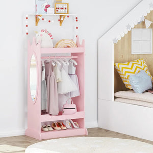 Costume Closet with Mirror — A Magical Space for Your Little Princess by NoEnName_Null