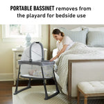 7-in-1 Multifunctional Baby Care Center – Portable Playpen, Changing Table, Bassinet, and More