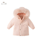 Dave Bella Girls' Winter Down Jacket (3-13 Years)