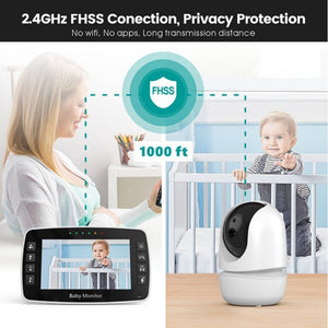Baby Monitor SM43A 4.3" UK Plug 