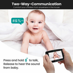 Baby Monitor SM43A 4.3" UK Plug 