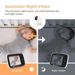 Wireless Baby Monitor SM935 3.5" EU Plug