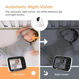 Wireless Baby Monitor SM935 3.5" EU Plug