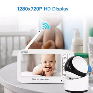 DY55A Wireless Baby Monitor 5-inch White – UK Plug