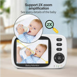 Baby Monitor MC632A 3.2" with Camera