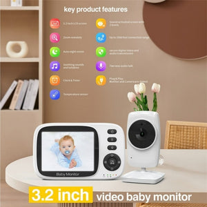 Baby Monitor MC632A 3.2" with Camera