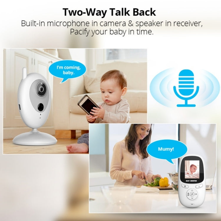 R306 2.0" Wireless Baby Monitor - US Plug