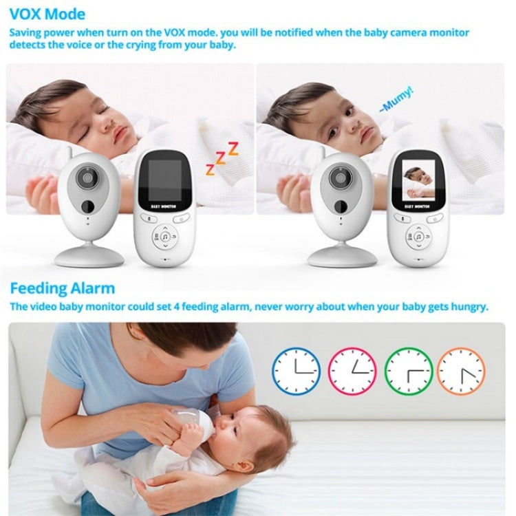 R306 2.0" Wireless Baby Monitor - UK Plug 