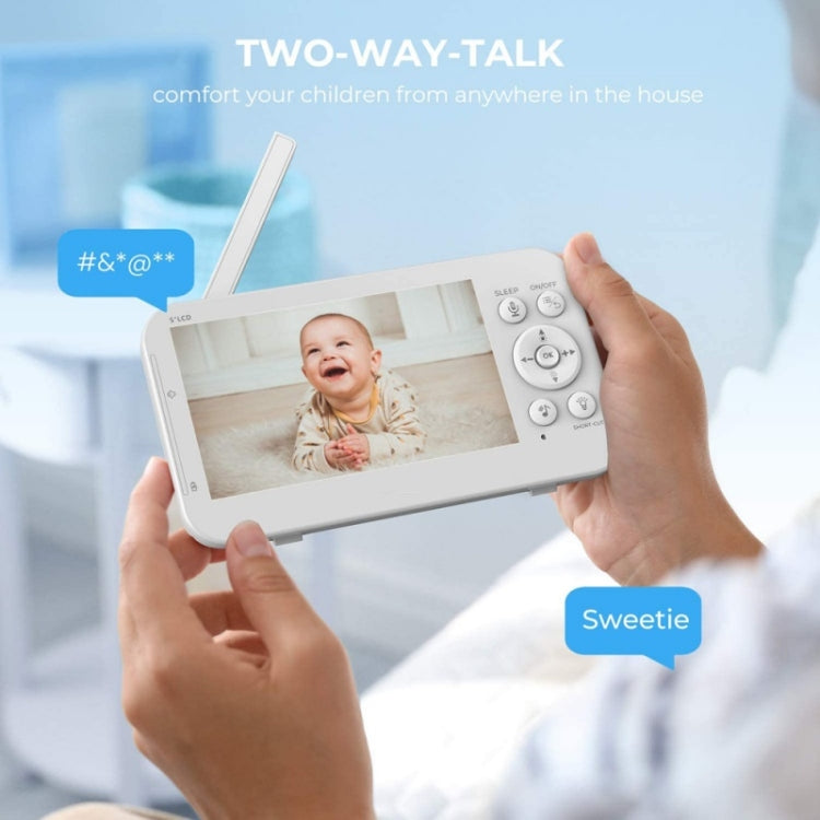 Infrared Night Vision Video Baby Monitor (UK Plug)