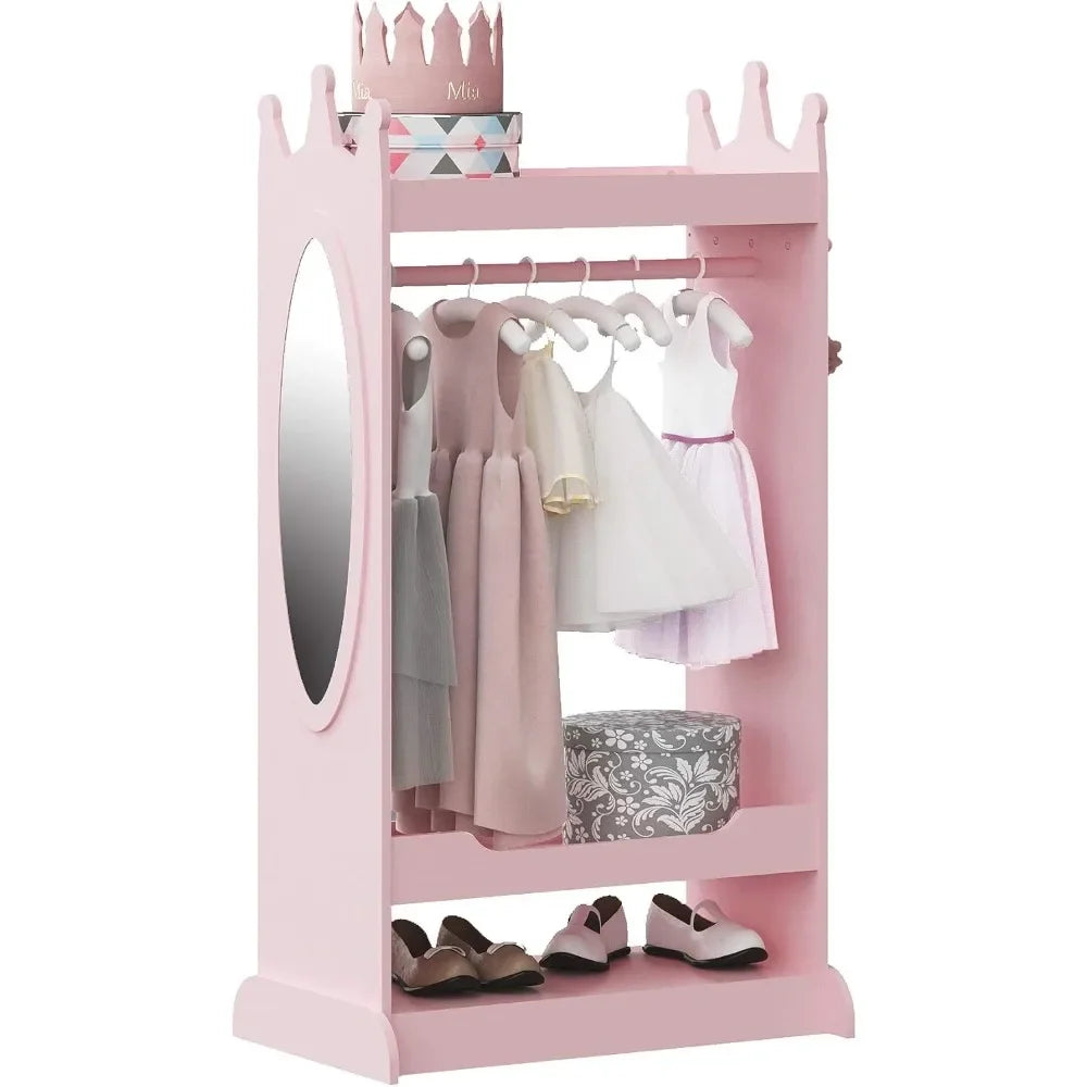 Costume Closet with Mirror — A Magical Space for Your Little Princess by NoEnName_Null