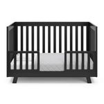 Beckett 3-in-1 Convertible Crib – GREENGUARD Gold Certified, Converts from Crib to Toddler Bed, Fits Standard Full-Size Mattress by OEING