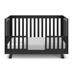 Beckett 3-in-1 Convertible Crib – GREENGUARD Gold Certified, Converts from Crib to Toddler Bed, Fits Standard Full-Size Mattress by OEING