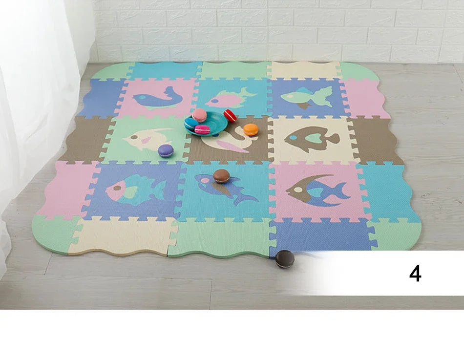 "NoEnName_Null Soft & Safe Educational Play Mat: Ultimate Comfort for Growing Kids"