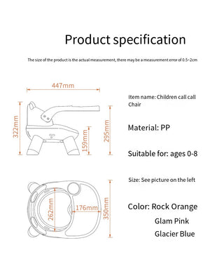 Baby Dining, Learning, and Play Chair — Comfort and Convenience for Your Little One