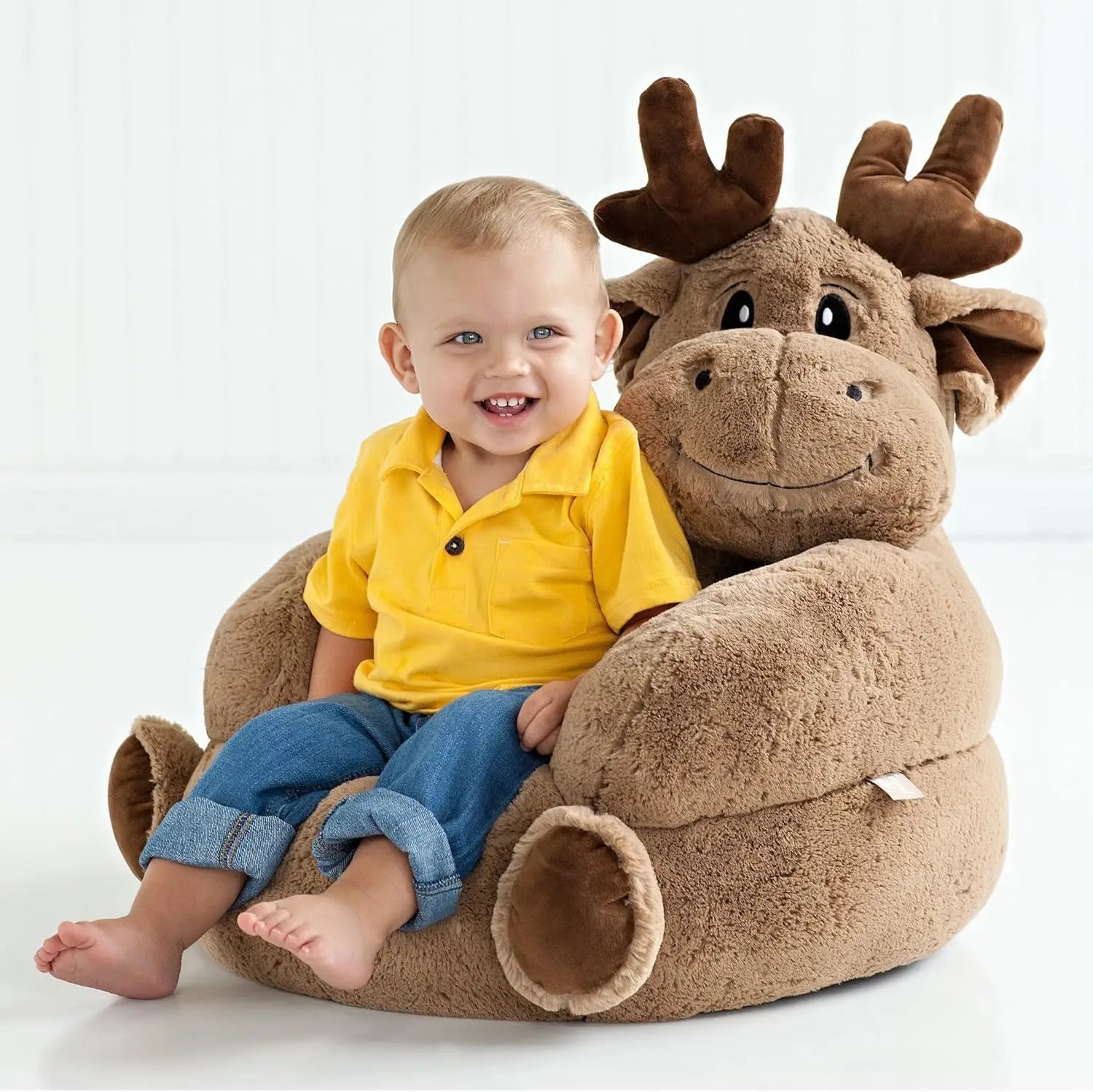 Plush Moose Chair for Toddlers – Cozy Comfort and Fun Design