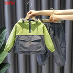 NoEnName_Null Trendy Quilted Jacket and Pants Set for Kids – Ages 4-6 Years