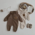 NoEnName_Null Hooded Insulated Romper (3-18 m.)