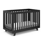 Beckett 3-in-1 Convertible Crib – GREENGUARD Gold Certified, Converts from Crib to Toddler Bed, Fits Standard Full-Size Mattress by OEING