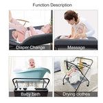 Adjustable Height Multi-Function Changing Table with Storage – Compact and Comfortable Baby Care Station