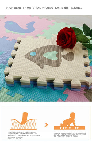 "NoEnName_Null Soft & Safe Educational Play Mat: Ultimate Comfort for Growing Kids"