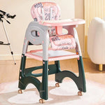 XMSJ 3-in-1 Convertible High Chair