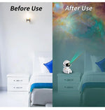 Galactic Dream: Astronaut Star Projector Night Light by XMSJ