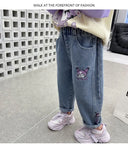 Stylish Jeans for Girls MINISO (7-12 Years, 90-140 cm)
