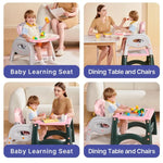 XMSJ 3-in-1 Convertible High Chair