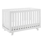 Beckett 3-in-1 Convertible Crib – GREENGUARD Gold Certified, Converts from Crib to Toddler Bed, Fits Standard Full-Size Mattress by OEING