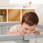 "IMBABY Cozy Corner — Safe and Stylish Playpen for Your Baby"