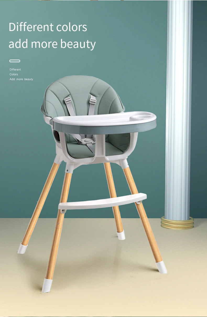 Universal 3-in-1 Adjustable High Chair for Toddlers and Kids