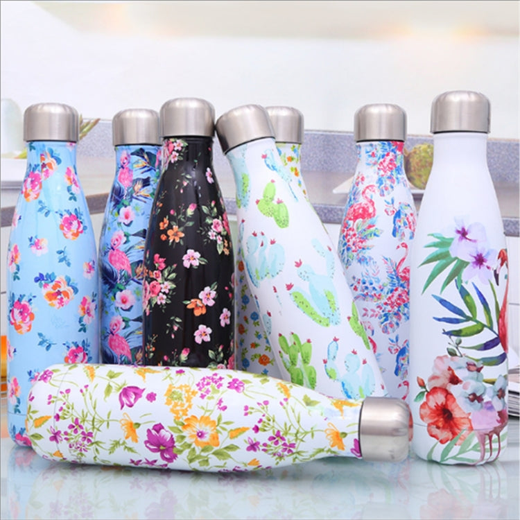 Kids Thermal Bottle 500ml White Flower