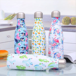 Kids Thermal Bottle 500ml White Flower