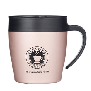 Stainless Steel Coffee Mug 330ml 