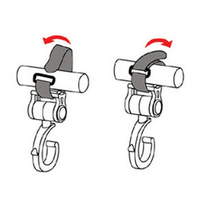 Stroller Hooks 2PCS Baby Hook Pink