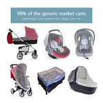 Baby Stroller Mosquito Net – 3 PCS Blue