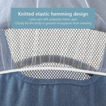 Baby Stroller Mosquito Net – 3 PCS Blue