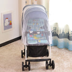 Baby Stroller Mosquito Net – 3 PCS Blue