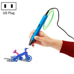 3D Printing Pen RP800A for Kids Blue – OLED, US Plug