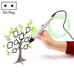 3D Printing Pen RP800A for Kids White – OLED, EU Plug