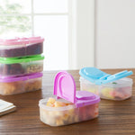 Microwavable Lunch Box Folding –  Blue