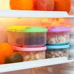 Microwavable Lunch Box Folding –  Blue