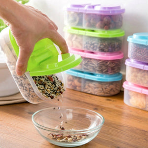 Microwavable Lunch Box Folding – Blue