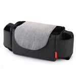 Diaper Bag Stroller Organizer Black Waterproof