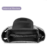 Diaper Bag Stroller Organizer Black Waterproof